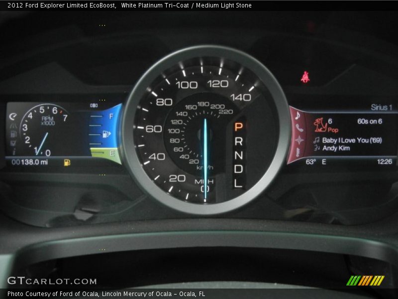  2012 Explorer Limited EcoBoost Limited EcoBoost Gauges