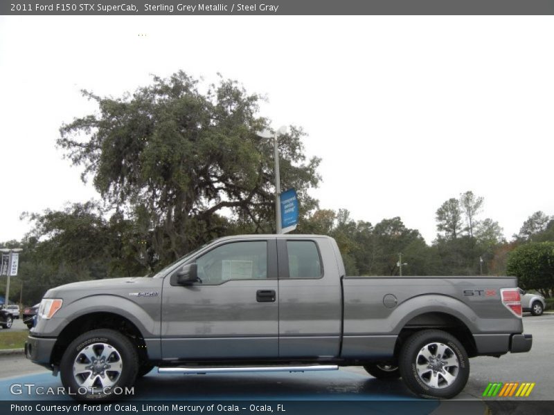 Sterling Grey Metallic / Steel Gray 2011 Ford F150 STX SuperCab