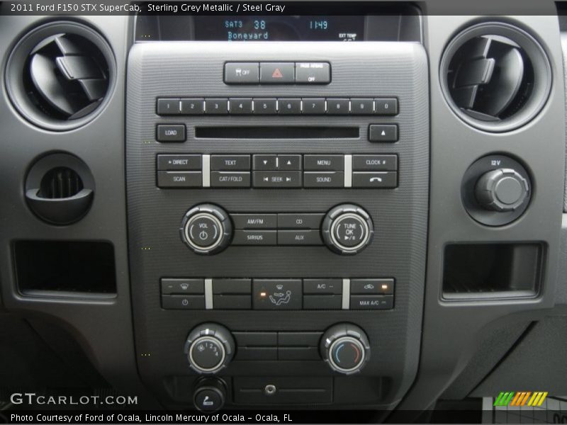 Sterling Grey Metallic / Steel Gray 2011 Ford F150 STX SuperCab
