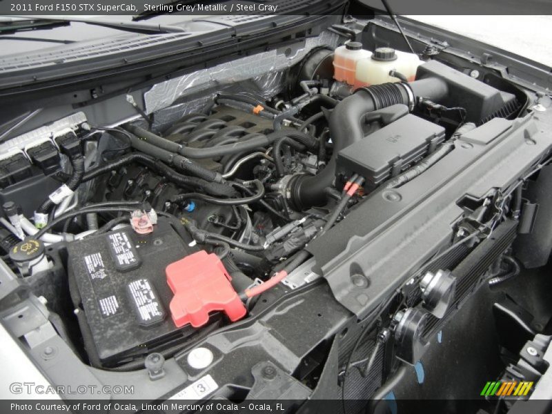 Sterling Grey Metallic / Steel Gray 2011 Ford F150 STX SuperCab