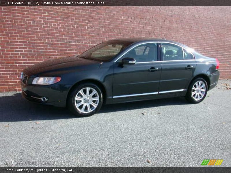 Savile Grey Metallic / Sandstone Beige 2011 Volvo S80 3.2