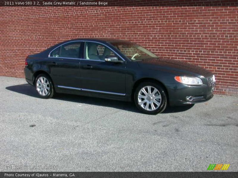 Savile Grey Metallic / Sandstone Beige 2011 Volvo S80 3.2