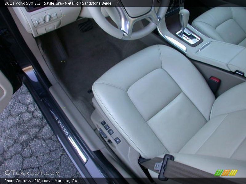 Savile Grey Metallic / Sandstone Beige 2011 Volvo S80 3.2