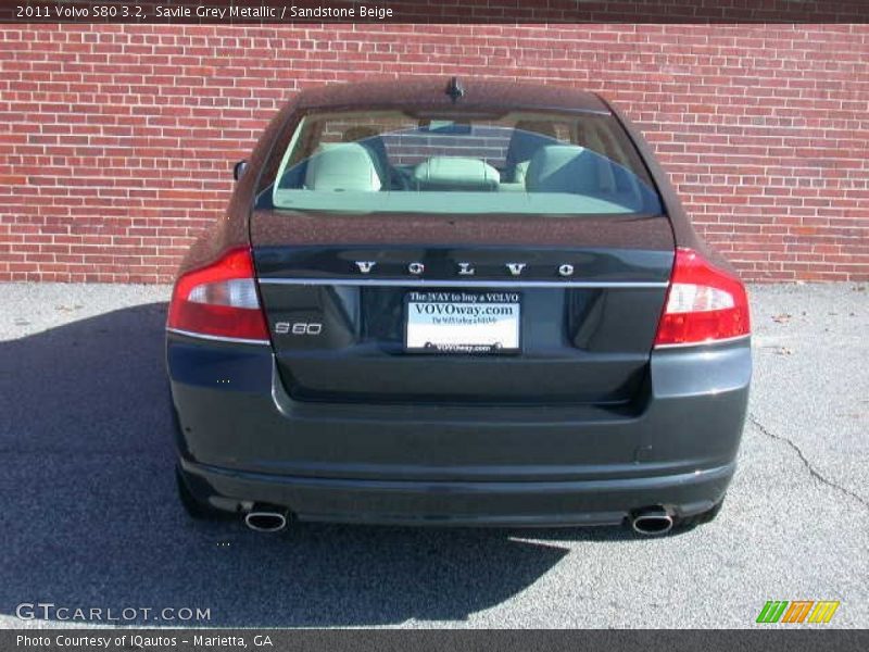 Savile Grey Metallic / Sandstone Beige 2011 Volvo S80 3.2