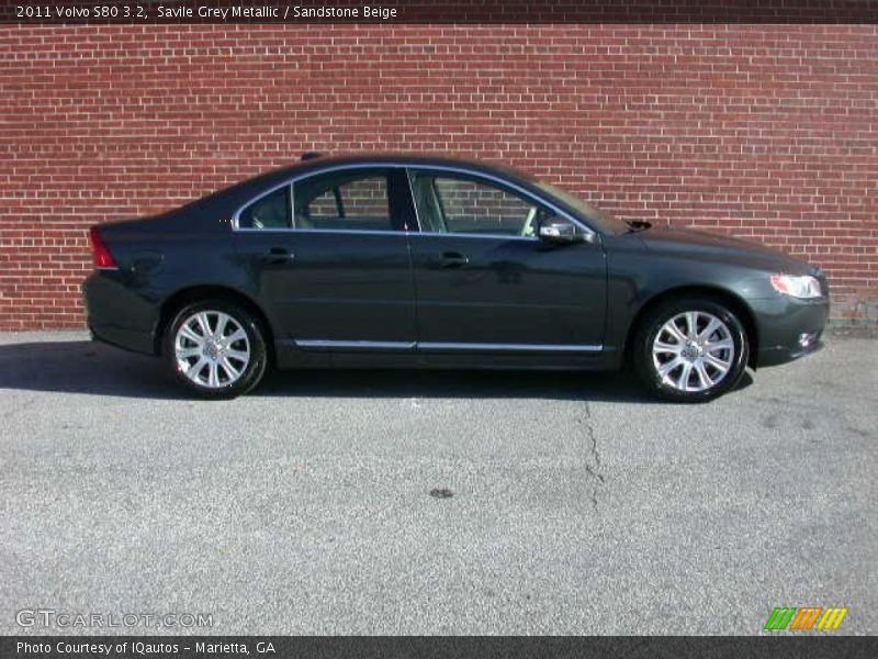Savile Grey Metallic / Sandstone Beige 2011 Volvo S80 3.2