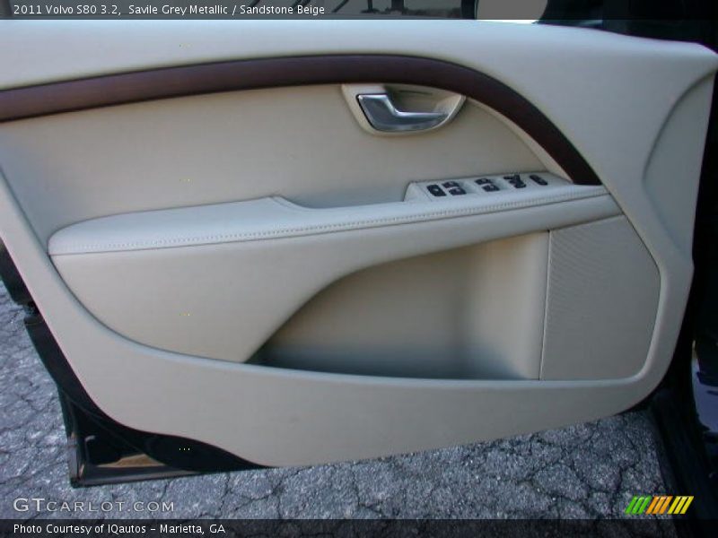 Savile Grey Metallic / Sandstone Beige 2011 Volvo S80 3.2