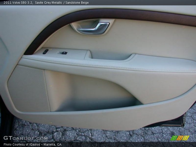 Savile Grey Metallic / Sandstone Beige 2011 Volvo S80 3.2