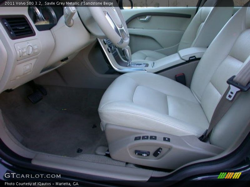 Savile Grey Metallic / Sandstone Beige 2011 Volvo S80 3.2