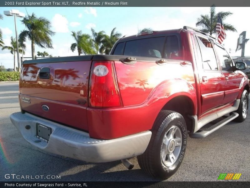 Redfire Metallic / Medium Flint 2003 Ford Explorer Sport Trac XLT