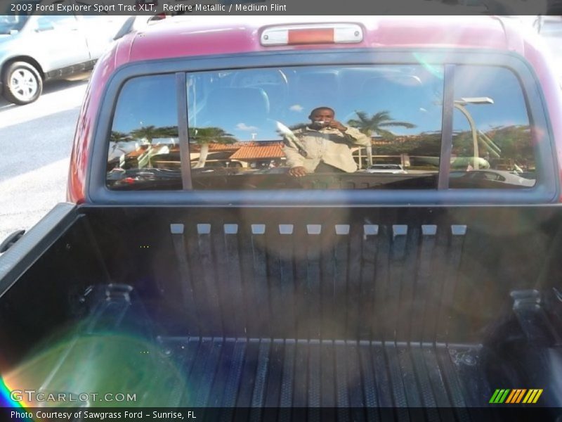 Redfire Metallic / Medium Flint 2003 Ford Explorer Sport Trac XLT