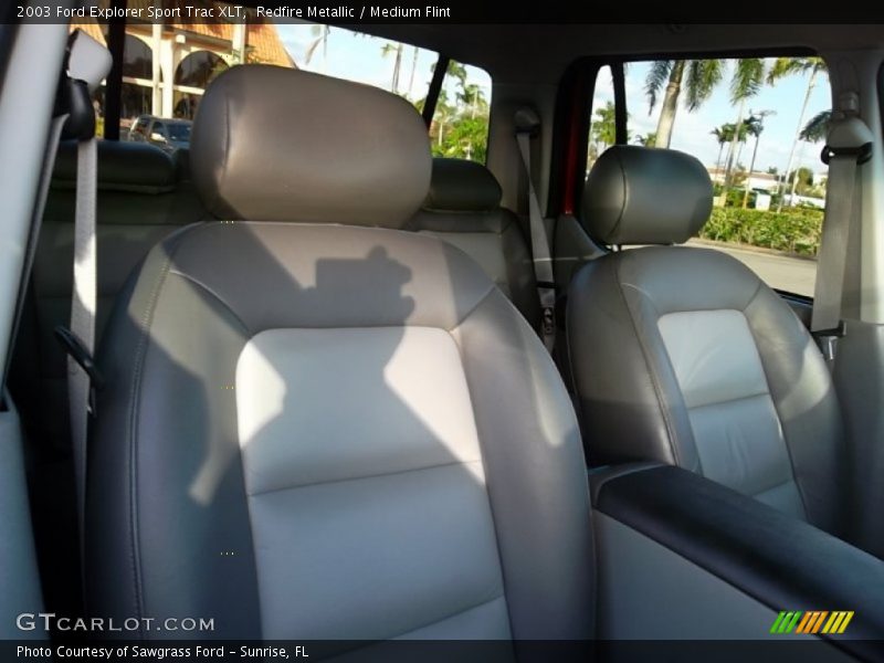 Redfire Metallic / Medium Flint 2003 Ford Explorer Sport Trac XLT