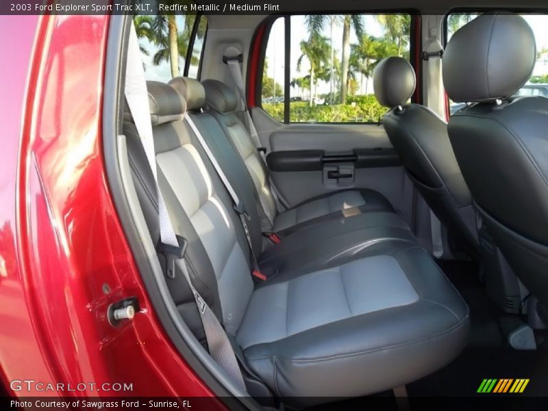 Redfire Metallic / Medium Flint 2003 Ford Explorer Sport Trac XLT
