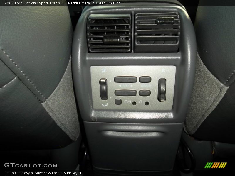 Redfire Metallic / Medium Flint 2003 Ford Explorer Sport Trac XLT