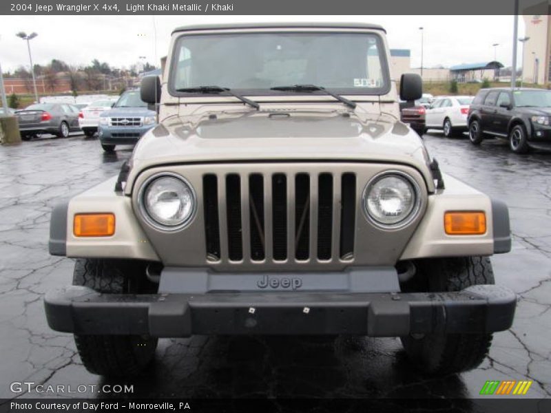 Light Khaki Metallic / Khaki 2004 Jeep Wrangler X 4x4