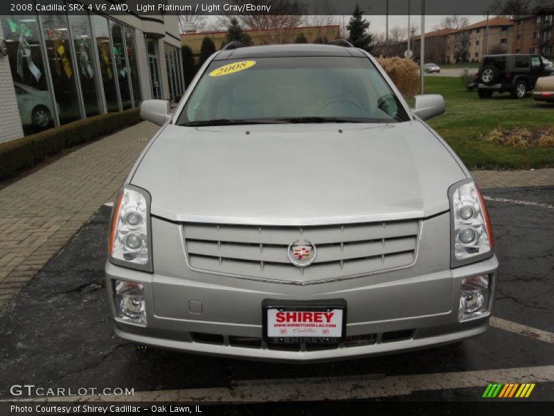 Light Platinum / Light Gray/Ebony 2008 Cadillac SRX 4 V6 AWD