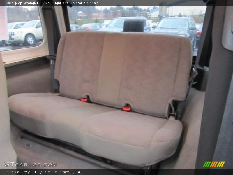Light Khaki Metallic / Khaki 2004 Jeep Wrangler X 4x4