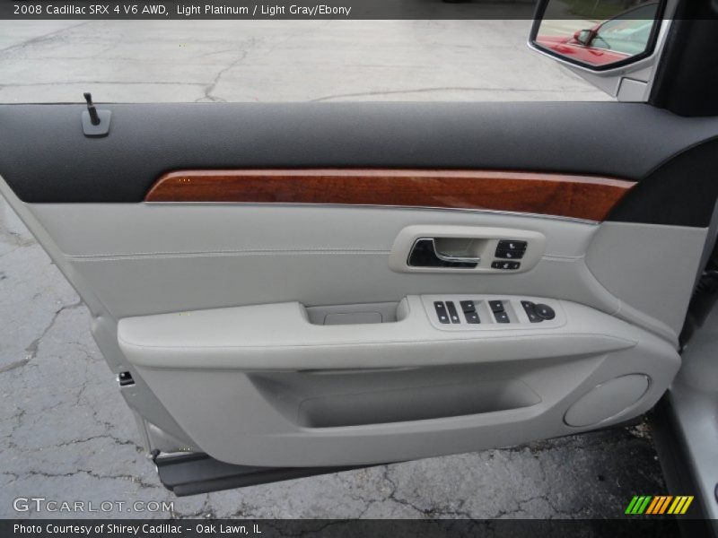 Light Platinum / Light Gray/Ebony 2008 Cadillac SRX 4 V6 AWD