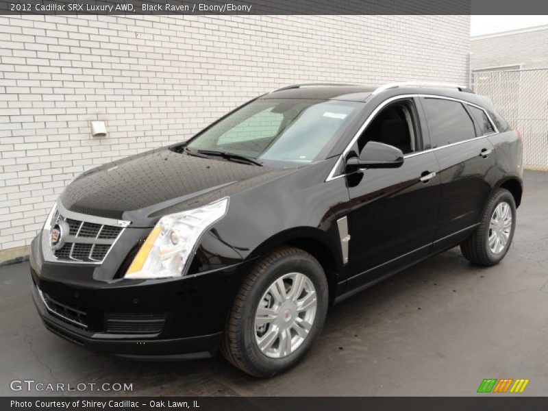 Black Raven / Ebony/Ebony 2012 Cadillac SRX Luxury AWD