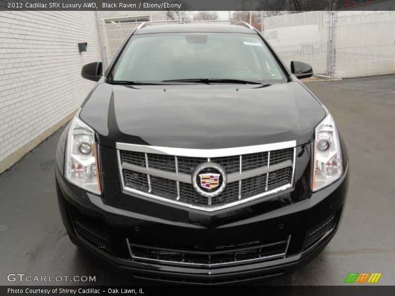 Black Raven / Ebony/Ebony 2012 Cadillac SRX Luxury AWD