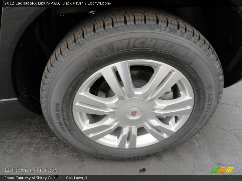 Black Raven / Ebony/Ebony 2012 Cadillac SRX Luxury AWD