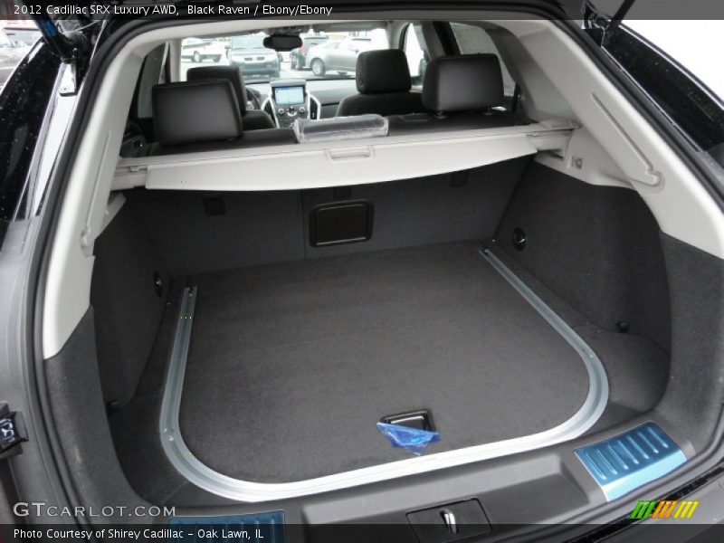 Black Raven / Ebony/Ebony 2012 Cadillac SRX Luxury AWD