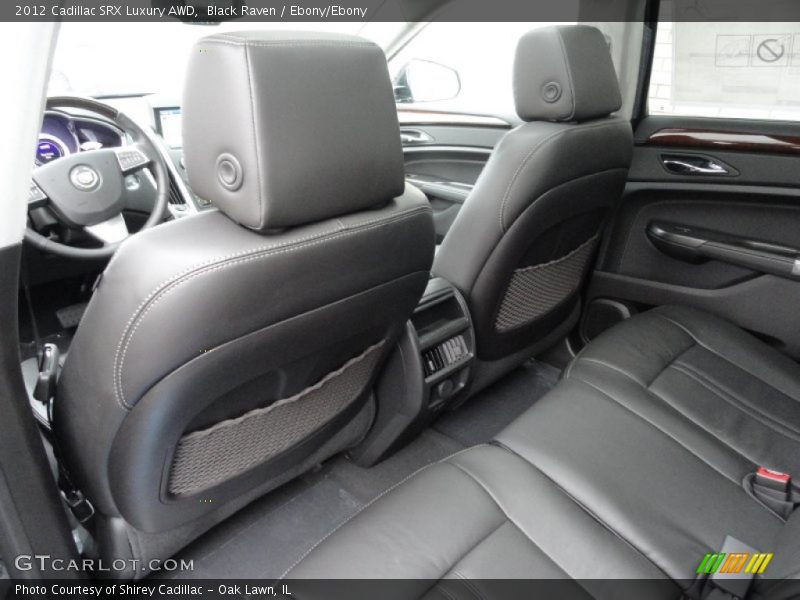 Black Raven / Ebony/Ebony 2012 Cadillac SRX Luxury AWD