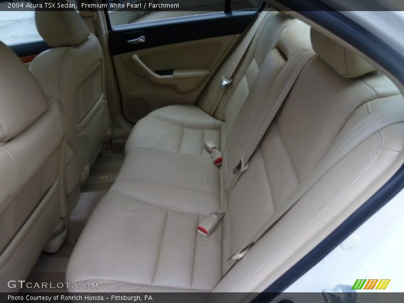 Premium White Pearl / Parchment 2004 Acura TSX Sedan