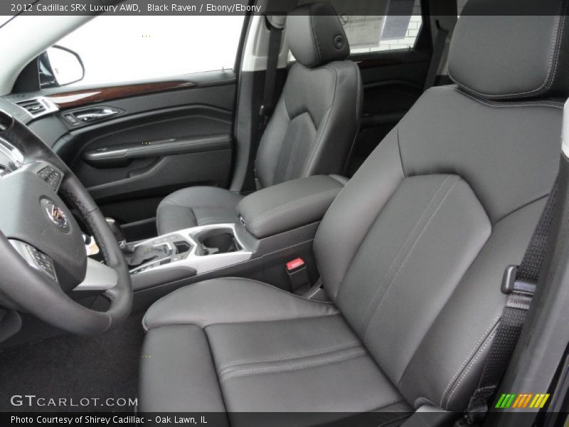 Black Raven / Ebony/Ebony 2012 Cadillac SRX Luxury AWD