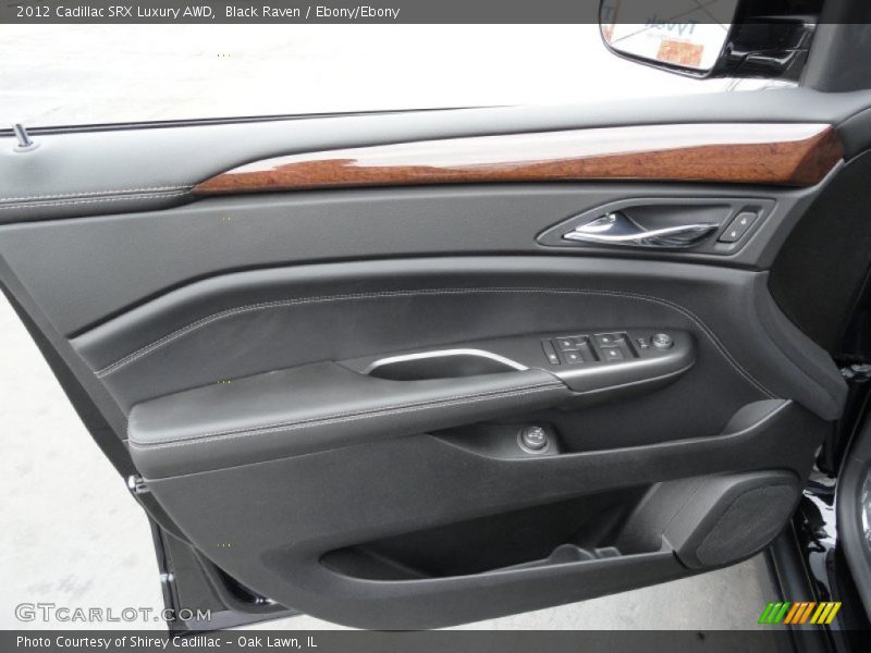 Black Raven / Ebony/Ebony 2012 Cadillac SRX Luxury AWD