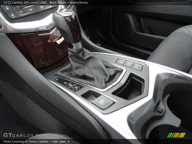 Black Raven / Ebony/Ebony 2012 Cadillac SRX Luxury AWD