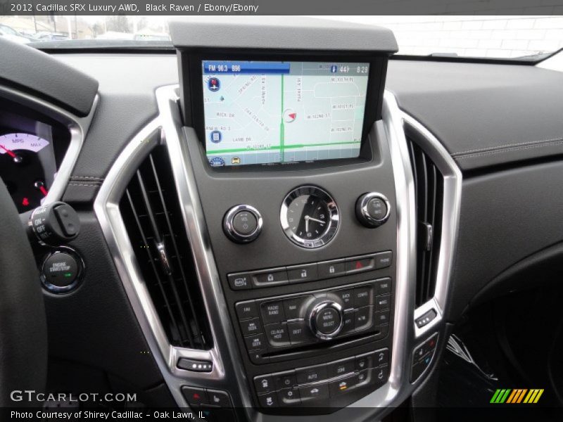 Black Raven / Ebony/Ebony 2012 Cadillac SRX Luxury AWD
