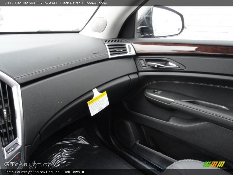 Black Raven / Ebony/Ebony 2012 Cadillac SRX Luxury AWD