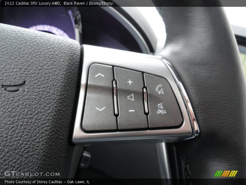 Black Raven / Ebony/Ebony 2012 Cadillac SRX Luxury AWD