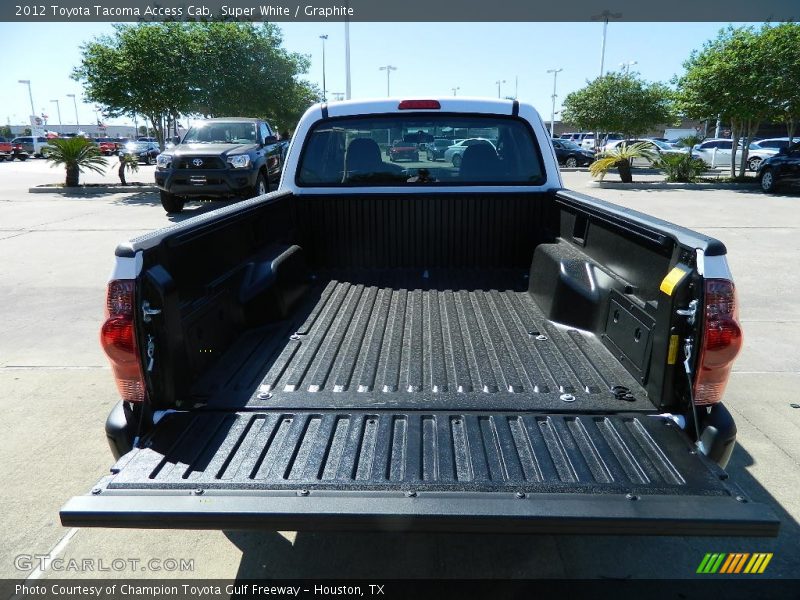 Super White / Graphite 2012 Toyota Tacoma Access Cab