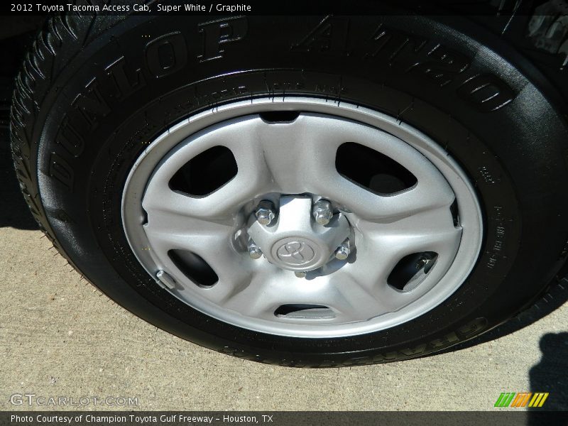 Super White / Graphite 2012 Toyota Tacoma Access Cab