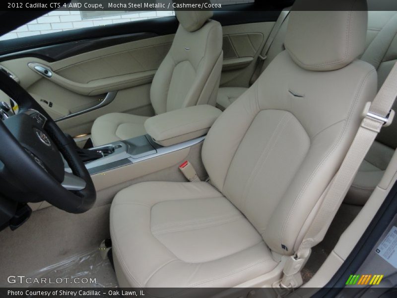  2012 CTS 4 AWD Coupe Cashmere/Cocoa Interior