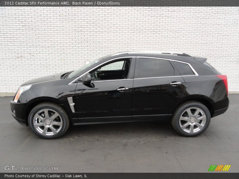  2012 SRX Performance AWD Black Raven