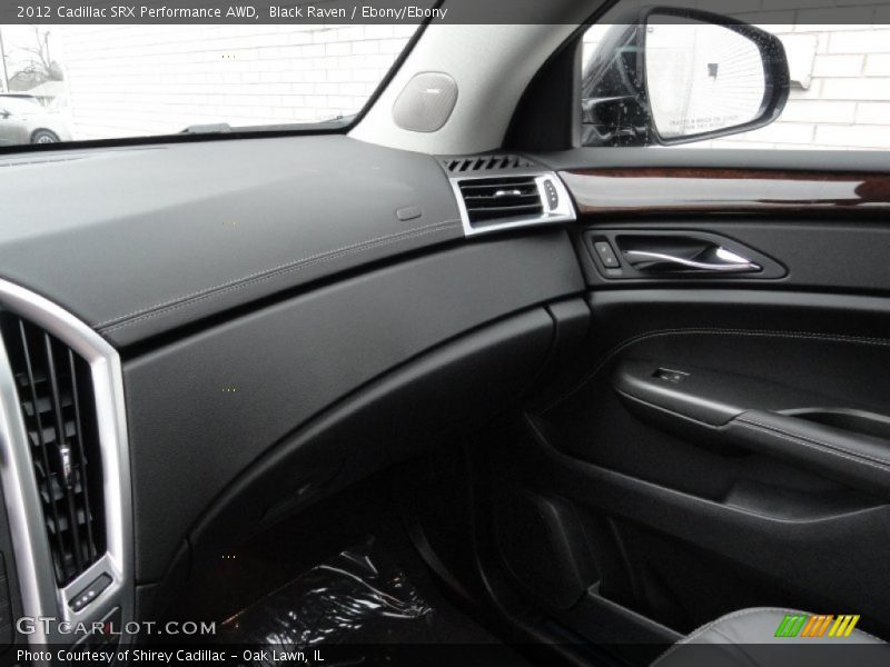 Black Raven / Ebony/Ebony 2012 Cadillac SRX Performance AWD