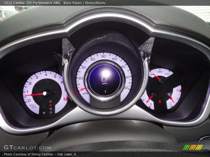  2012 SRX Performance AWD Performance AWD Gauges