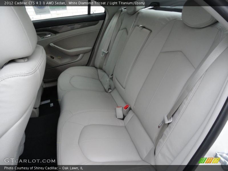  2012 CTS 4 3.0 AWD Sedan Light Titanium/Ebony Interior