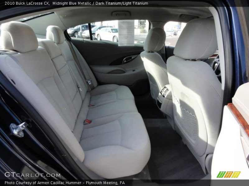 Midnight Blue Metallic / Dark Titanium/Light Titanium 2010 Buick LaCrosse CX