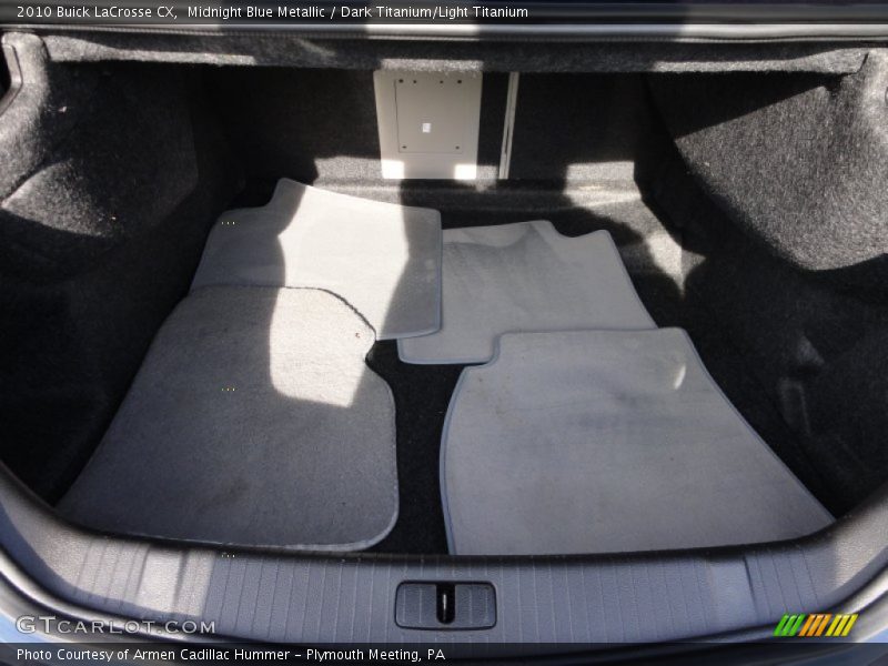 Midnight Blue Metallic / Dark Titanium/Light Titanium 2010 Buick LaCrosse CX