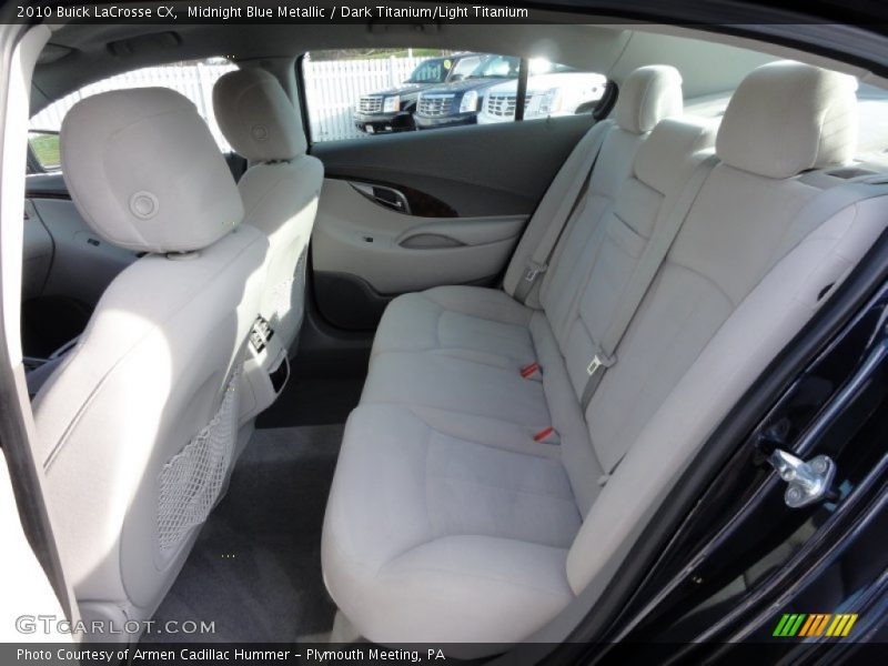 Midnight Blue Metallic / Dark Titanium/Light Titanium 2010 Buick LaCrosse CX