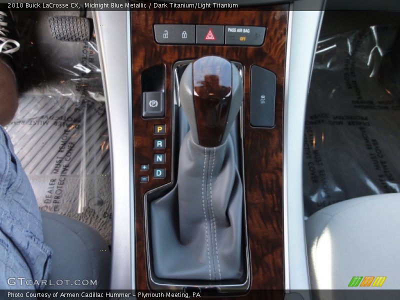 Midnight Blue Metallic / Dark Titanium/Light Titanium 2010 Buick LaCrosse CX