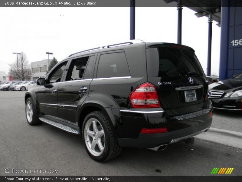 Black / Black 2009 Mercedes-Benz GL 550 4Matic