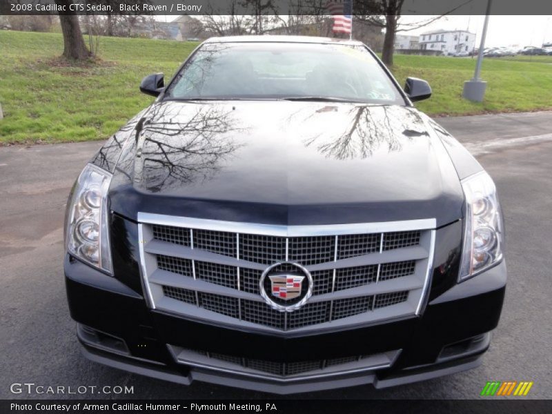 Black Raven / Ebony 2008 Cadillac CTS Sedan