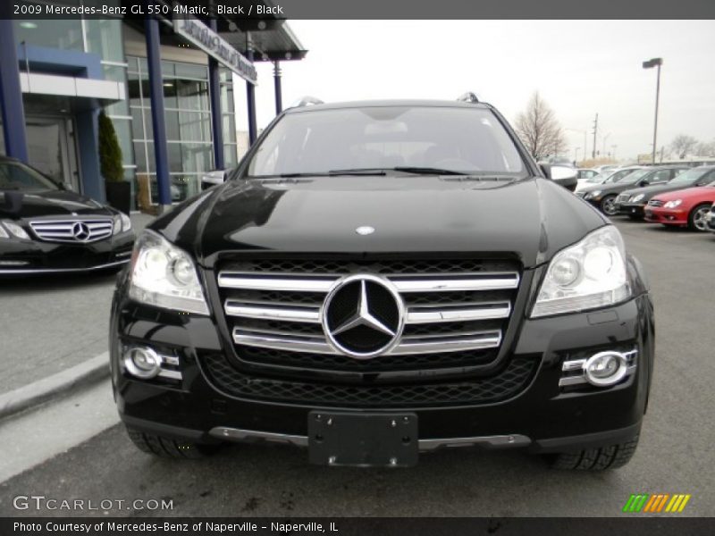 Black / Black 2009 Mercedes-Benz GL 550 4Matic