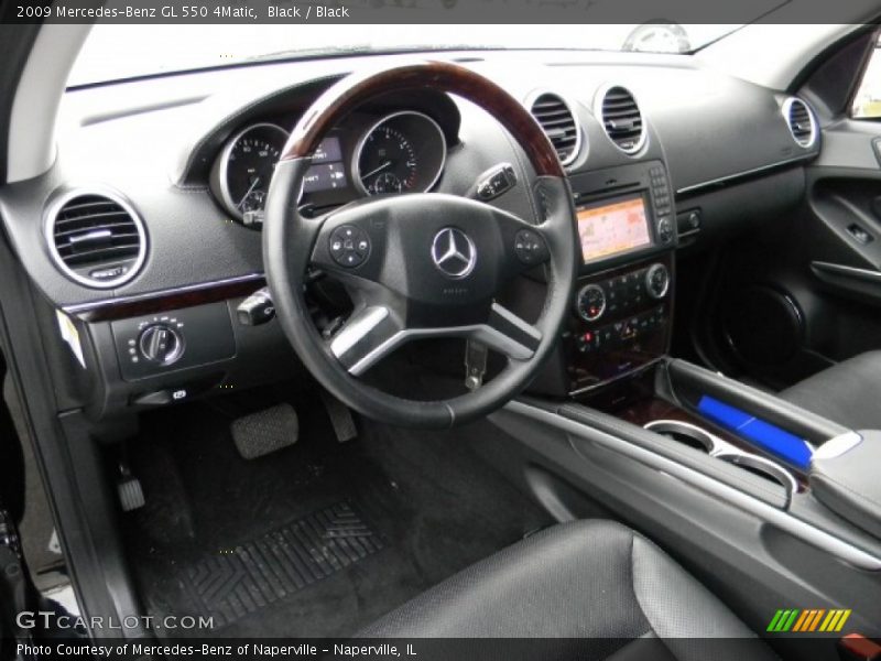 Black / Black 2009 Mercedes-Benz GL 550 4Matic