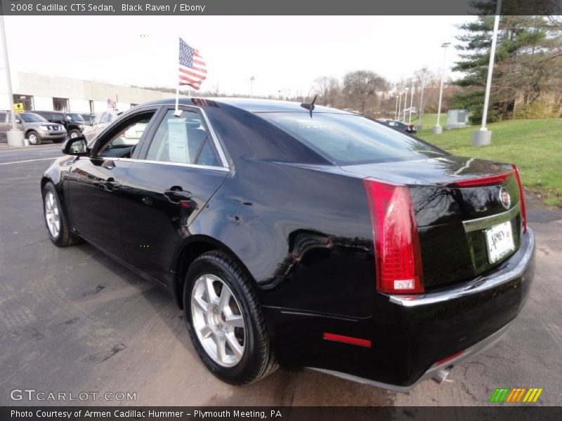 Black Raven / Ebony 2008 Cadillac CTS Sedan