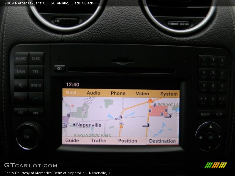 Black / Black 2009 Mercedes-Benz GL 550 4Matic